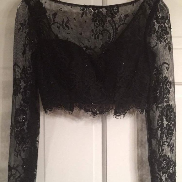 Sherri Hill 2pc short - Picture 3 of 7